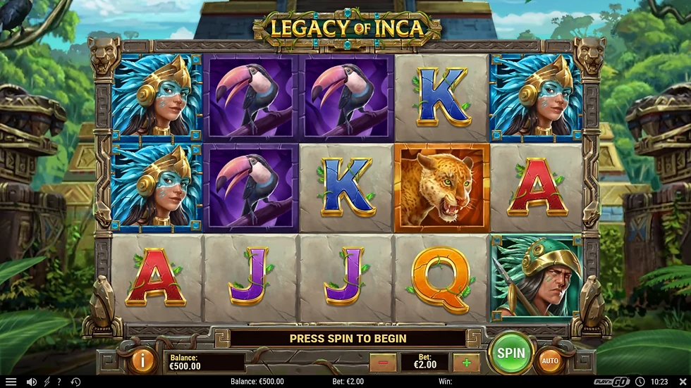 Play fun social casino games online at GameSprint